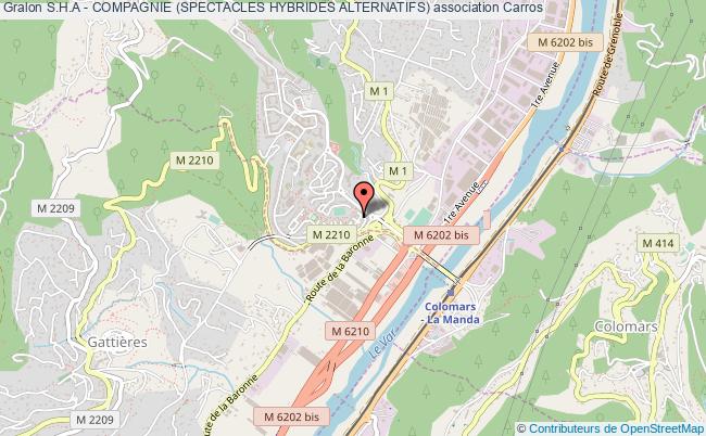 plan association S.h.a - Compagnie (spectacles Hybrides Alternatifs) 