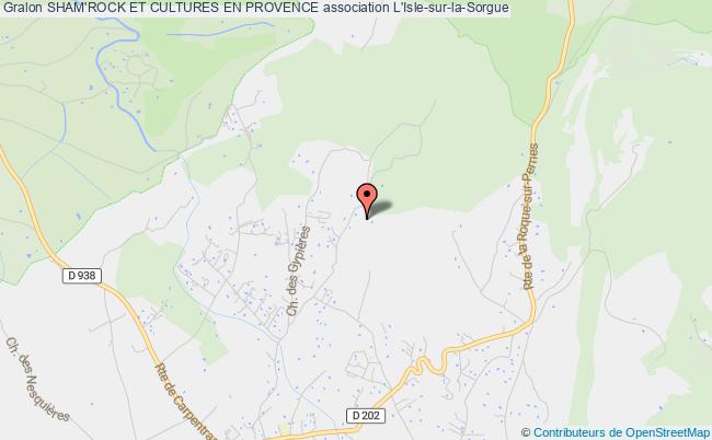 plan association Sham'rock Et Cultures En Provence L'Isle-sur-la-Sorgue
