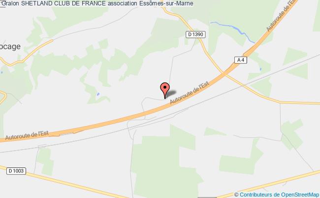 plan association Shetland Club De France Essômes-sur-Marne