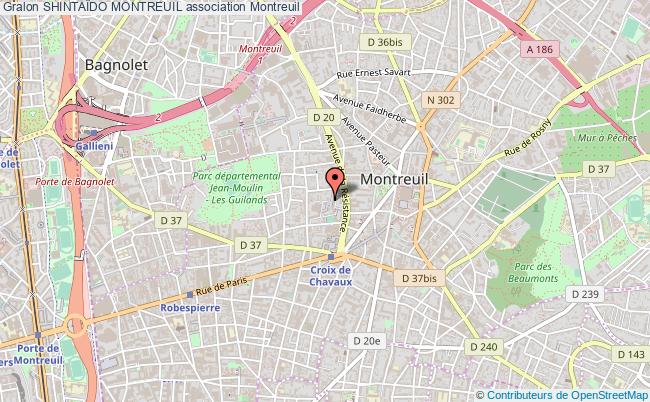 plan association ShintaÏdo Montreuil Montreuil