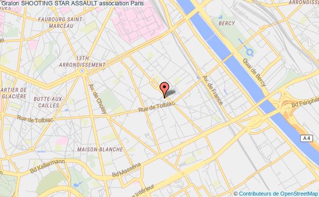 plan association Shooting Star Assault Paris