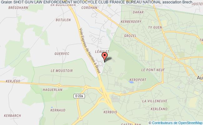 plan association Shot Gun Law Enforcement Motocycle Club France Bureau National Brech