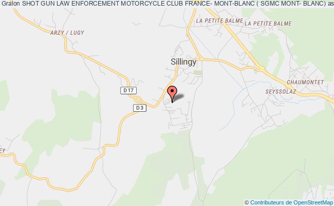 plan association Shot Gun Law Enforcement Motorcycle Club France- Mont-blanc ( Sgmc Mont- Blanc) Sillingy