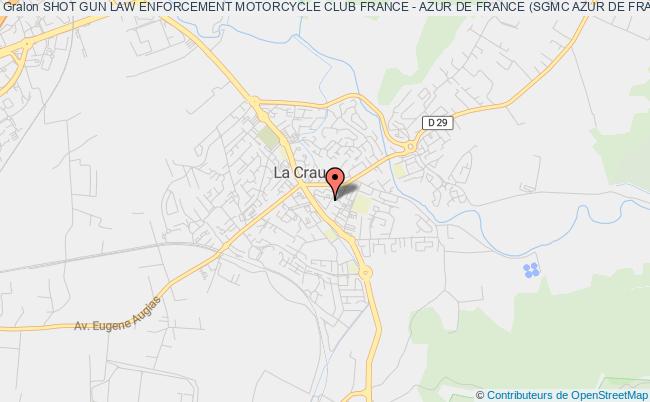 plan association Shot Gun Law Enforcement Motorcycle Club France - Azur De France (sgmc Azur De France) La Crau