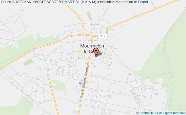plan association Shotokan Karate Academy Martial (s-k-a-m) Mourmelon-le-Grand