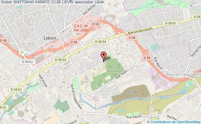 club karate lievin