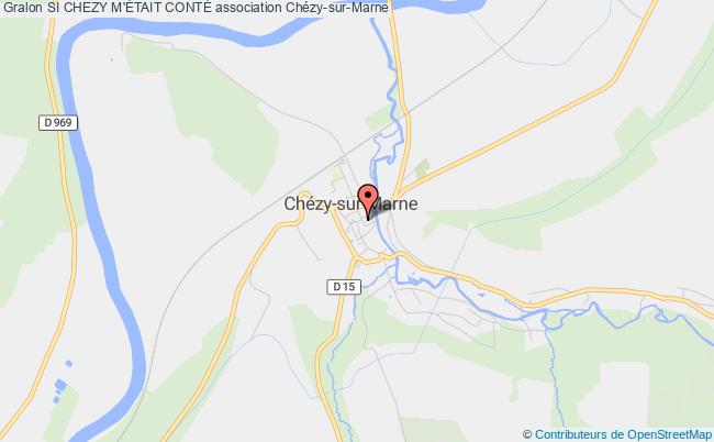 plan association Si Chezy M'Était ContÉ Chézy-sur-Marne