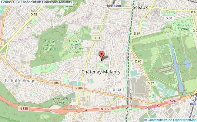 plan association Sibo Châtenay-Malabry