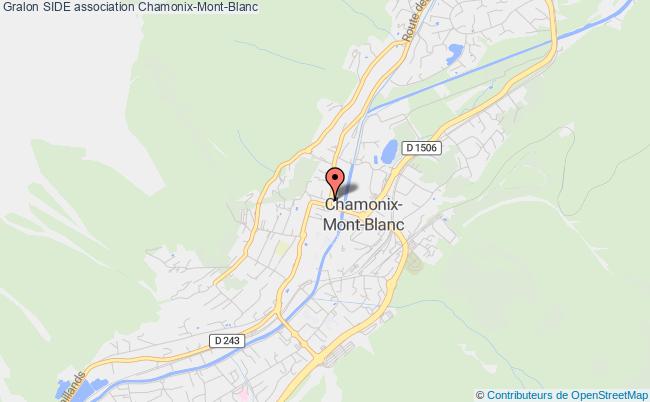 plan association Side Chamonix-Mont-Blanc