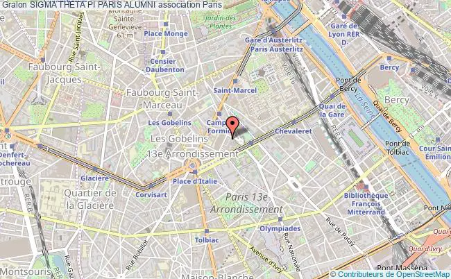 plan association Sigma Theta Pi Paris Alumni Paris