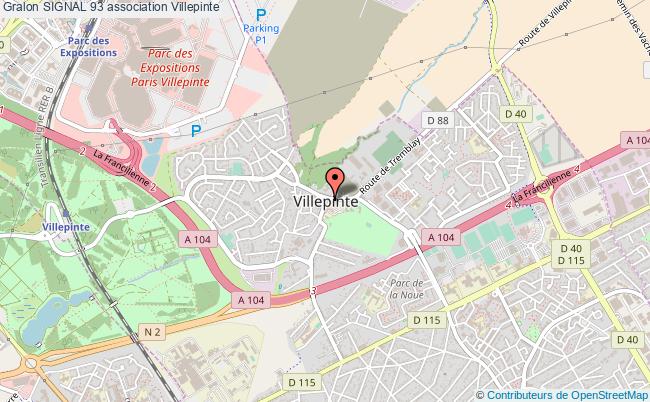 plan association Signal 93 Villepinte
