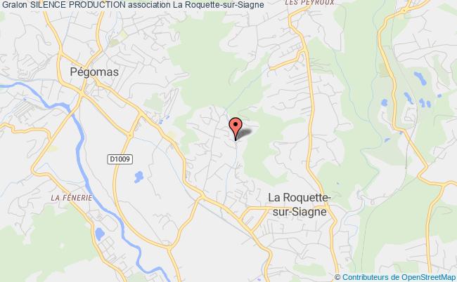 plan association Silence Production Roquette-sur-Siagne