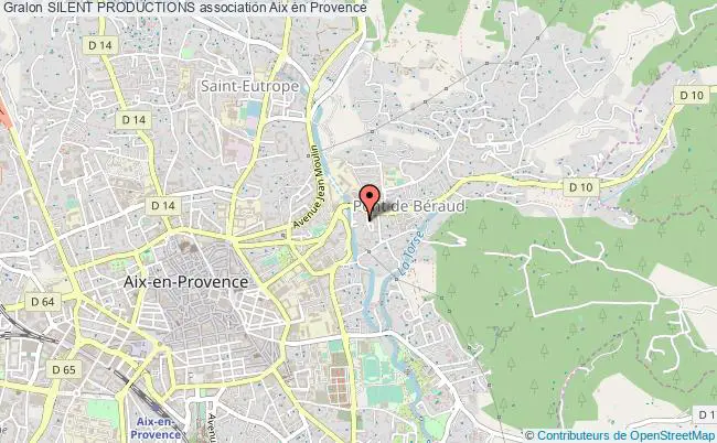 plan association Silent Productions Aix-en-Provence