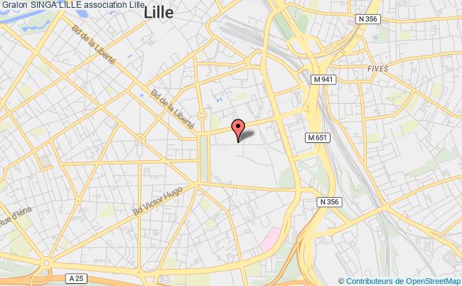 plan association Singa Lille Lille