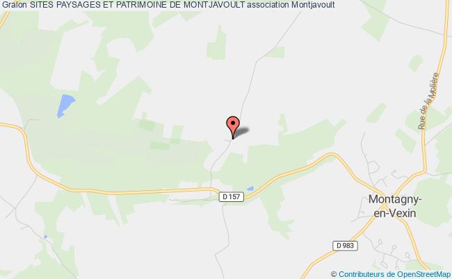 plan association Sites Paysages Et Patrimoine De Montjavoult Montjavoult