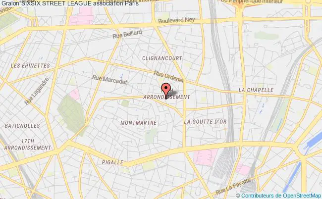 plan association Sixsix Street League Paris
