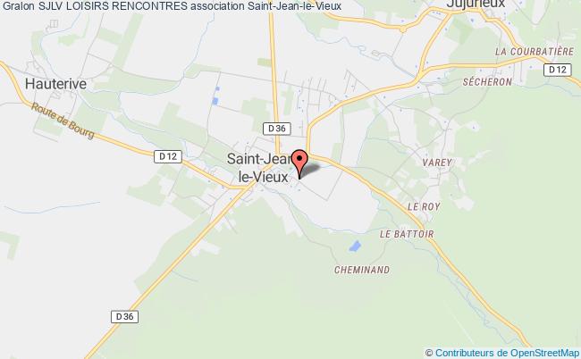 plan association Sjlv Loisirs Rencontres Saint-Jean-le-Vieux