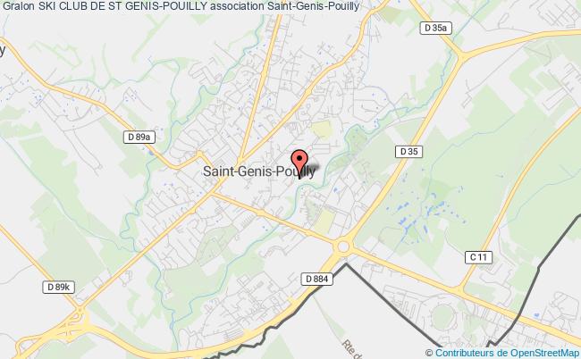 plan association Ski Club De St Genis-pouilly Saint-Genis-Pouilly