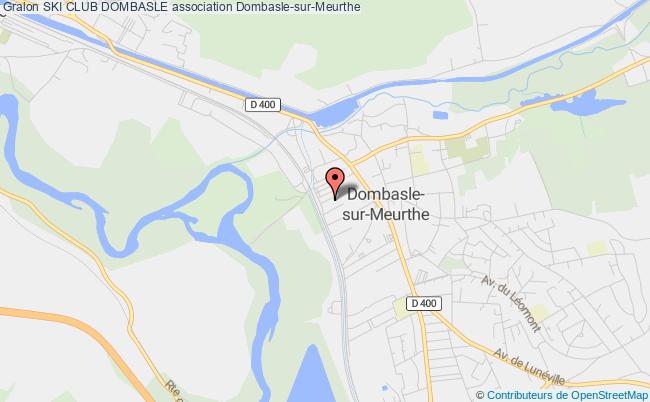plan association Ski Club Dombasle Dombasle-sur-Meurthe