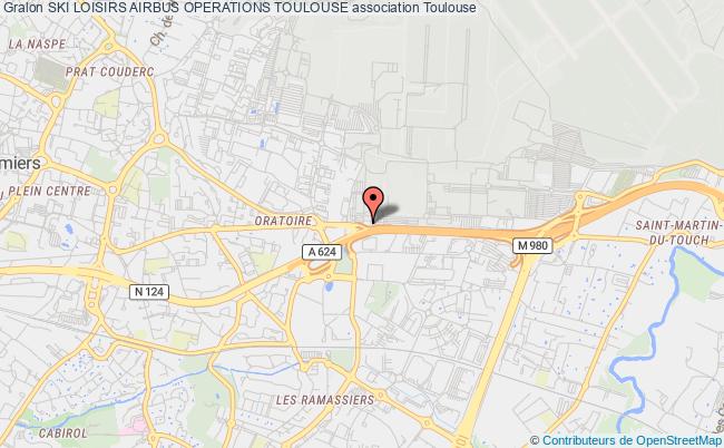 plan association Ski Loisirs Airbus Operations Toulouse Toulouse