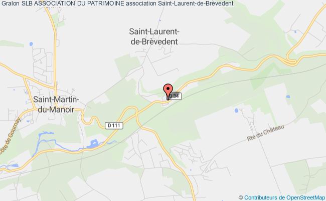 plan association Slb Association Du Patrimoine Saint-Laurent-de-Brèvedent