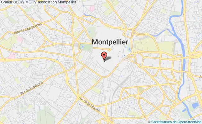plan association Slow Mouv Montpellier