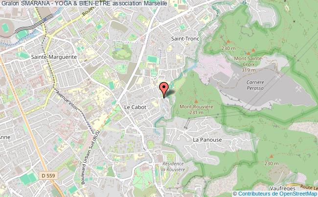 plan association Smarana - Yoga & Bien-etre Marseille 9