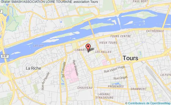 plan association Smash Association Loire Touraine Tours
