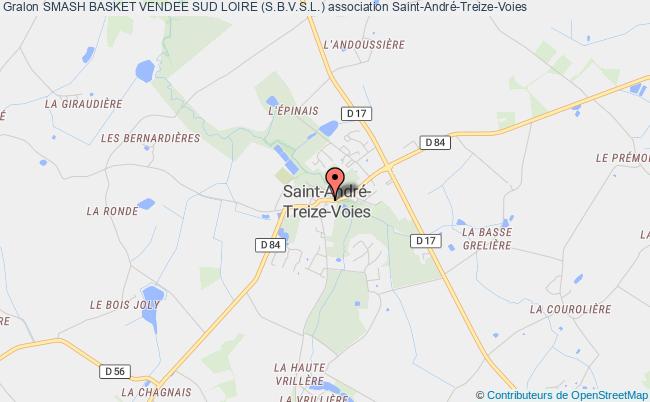 plan association Smash Basket Vendee Sud Loire (s.b.v.s.l.) Saint-Sulpice-le-Verdon