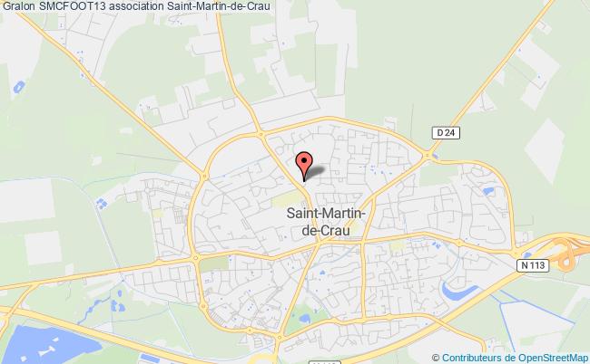 plan association Smcfoot13 Saint-Martin-de-Crau