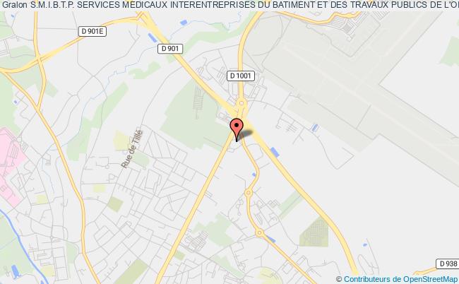 plan association S.m.i.b.t.p. Services Medicaux Interentreprises Du Batiment Et Des Travaux Publics De L'oise (spsti Btp Smibtp) Beauvais