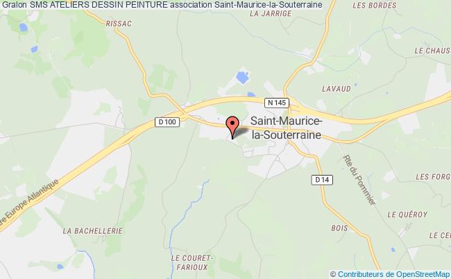 plan association Sms Ateliers Dessin Peinture Saint-Maurice-la-Souterraine