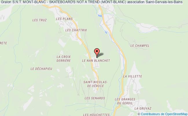 S.N.T. MONT-BLANC - SKATEBOARD'S NOT A TREND (MONT-BLANC)