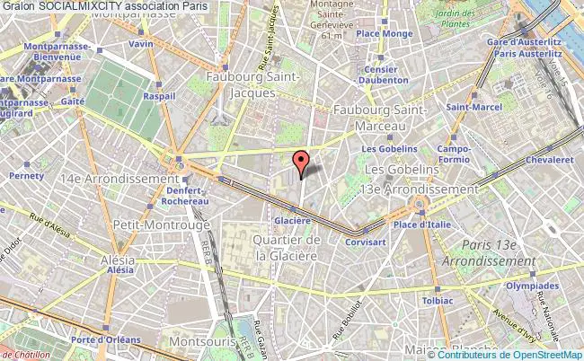 plan association Socialmixcity Paris 13e