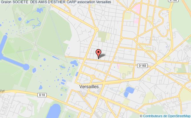 SOCIÉTÉ  DES AMIS D'ESTHER CARP