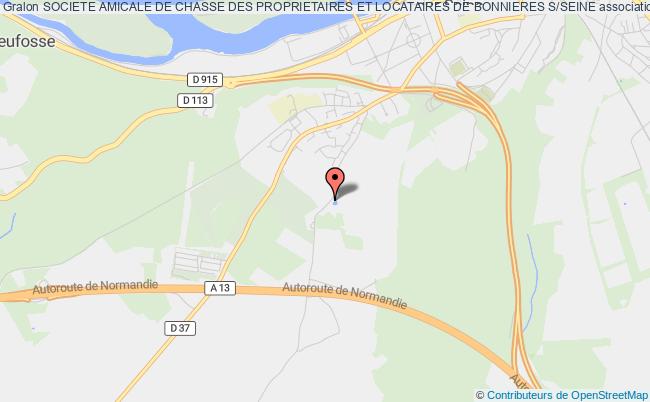 SOCIETE AMICALE DE CHASSE DES PROPRIETAIRES ET LOCATAIRES DE BONNIERES S/SEINE