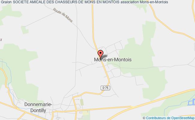 plan association Societe Amicale Des Chasseurs De Mons En Montois Mons-en-Montois
