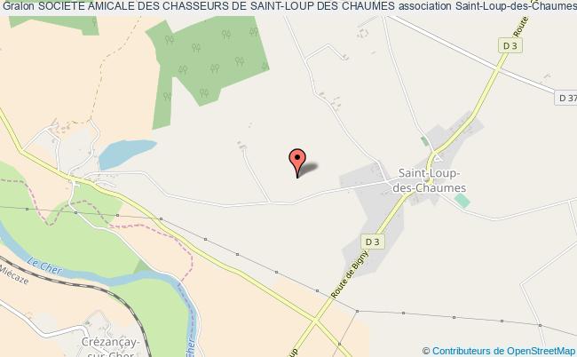 plan association Societe Amicale Des Chasseurs De Saint-loup Des Chaumes Saint-Loup-des-Chaumes