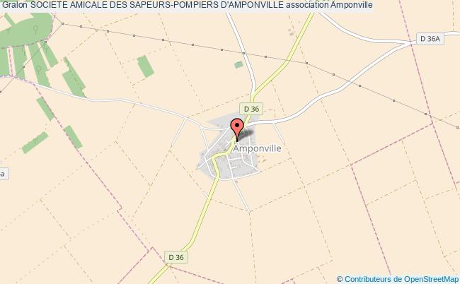 plan association Societe Amicale Des Sapeurs-pompiers D'amponville Amponville