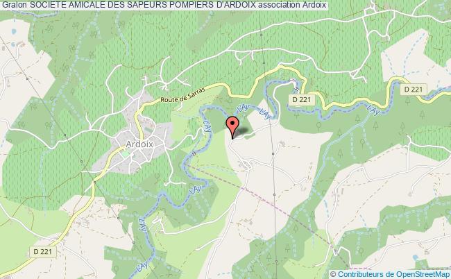 SOCIETE AMICALE DES SAPEURS POMPIERS D'ARDOIX