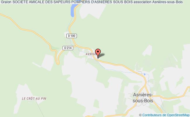 plan association SociÉtÉ Amicale Des Sapeurs Pompiers D'asniÈres Sous Bois Asnières-sous-Bois