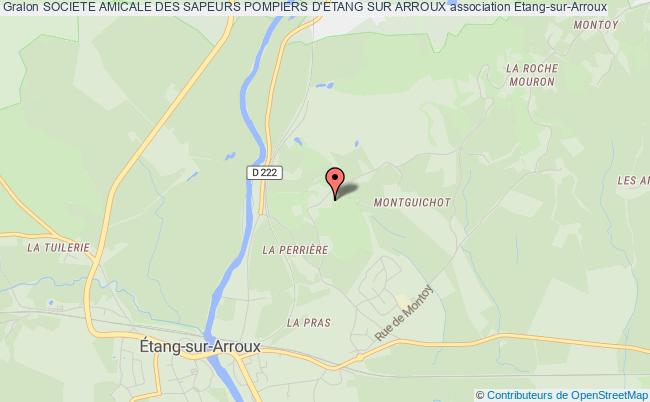 plan association Societe Amicale Des Sapeurs Pompiers D'etang Sur Arroux Étang-sur-Arroux