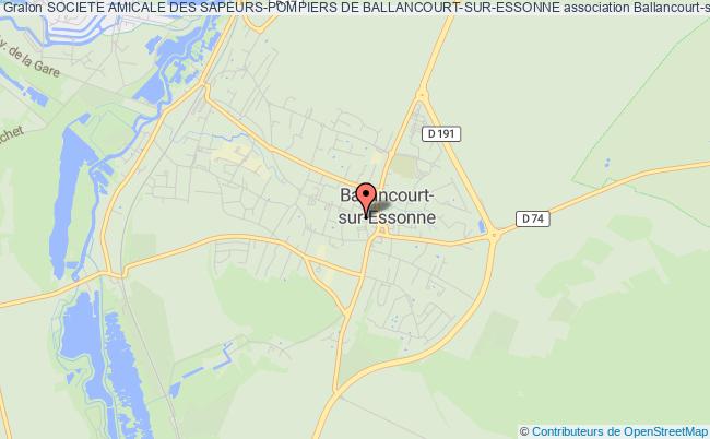 plan association Societe Amicale Des Sapeurs-pompiers De Ballancourt-sur-essonne Ballancourt-sur-Essonne