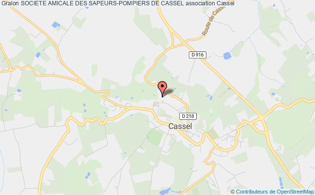 plan association Societe Amicale Des Sapeurs-pompiers De Cassel Cassel