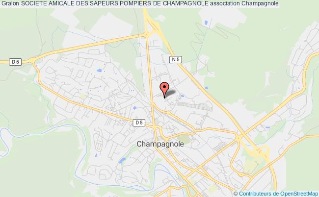 plan association Societe Amicale Des Sapeurs Pompiers De Champagnole Champagnole