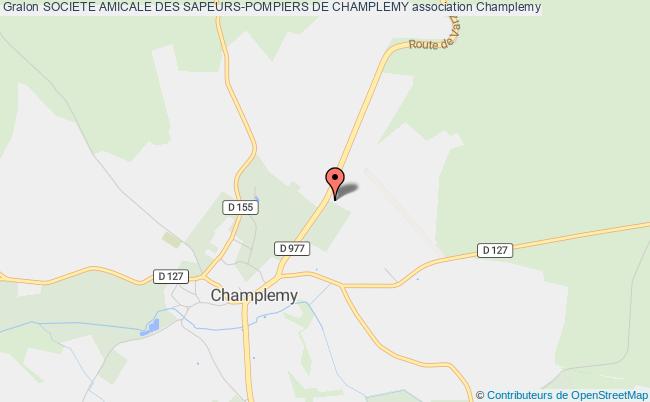 plan association Societe Amicale Des Sapeurs-pompiers De Champlemy Champlemy