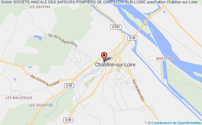 plan association Societe Amicale Des Sapeurs Pompiers De Chatillon-sur-loire Châtillon-sur-Loire