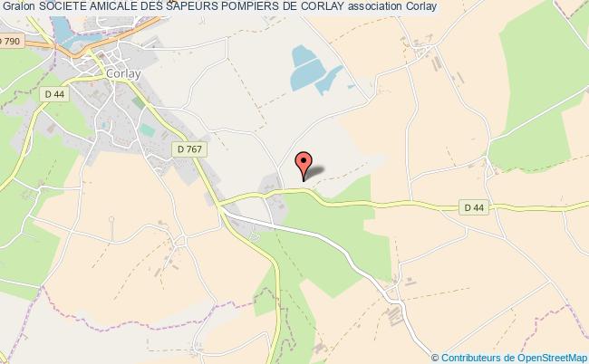 plan association Societe Amicale Des Sapeurs Pompiers De Corlay Corlay