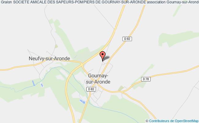 plan association Societe Amicale Des Sapeurs-pompiers De Gournay-sur-aronde Gournay-sur-Aronde