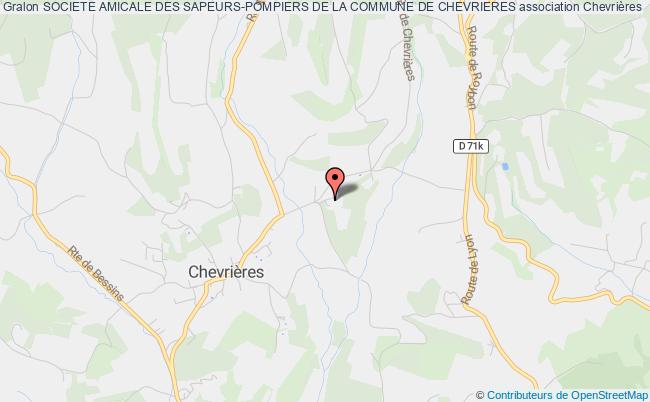 plan association Societe Amicale Des Sapeurs-pompiers De La Commune De Chevrieres Chevrières